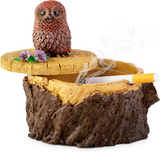 Posacenere Di Sigarette Con Coperchio Portacenere Di Resina Animale Sveglio Vivi