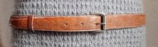 Ceinture vintage marron en