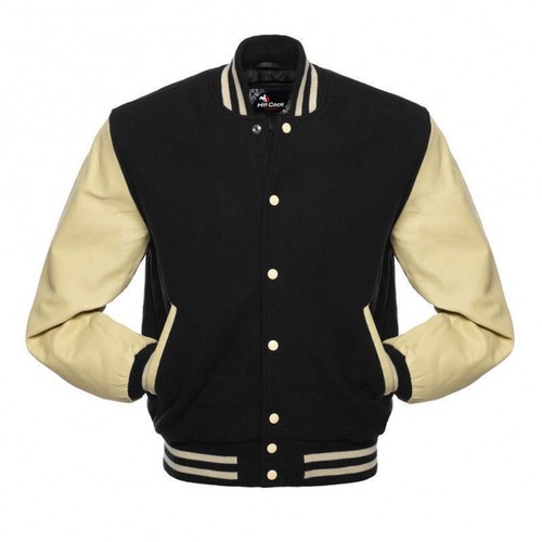 Giacca lana nera panna vera - giacca,