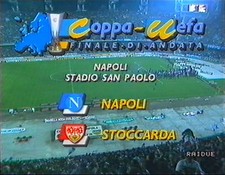 Napoli Stoccarda Finale Coppa UEFA 1988/89 (VHS, andata+ritorno)