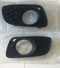 SX+DX GRIGLIA PARAURTI ANTERIORE SMART 451 2007 CORNICE FENDINEBBIA APERTO