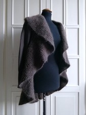 Cardigan circolare donna