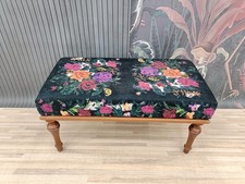 Sedia floreale, sgabello