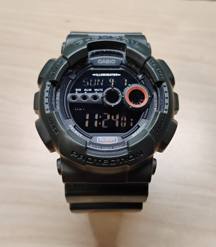 Casio shock 100ms - casio, g-shock