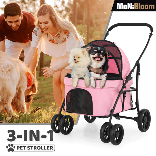 Passeggino per cani pieghevole - cani,