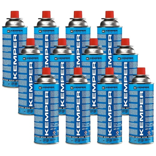 12x cartuccia gas butano - cartuccia,