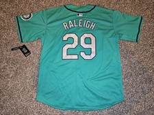 Cal Raleigh #29 Seattle Mariners maglia acqua uomo