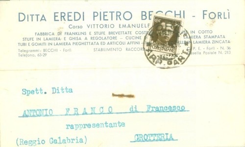 1933 forli ditta - 1933, pietro