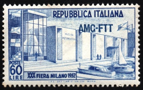 Trieste zona amg ftt 1952 - amg-ftt,