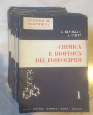 QUADERNI DI BIOCHIMICA PICCIN : VARI NUMERI A SCELTA IN VENDITA Libri 
