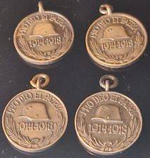 Lotto 4x miniatura Pro Deo Et