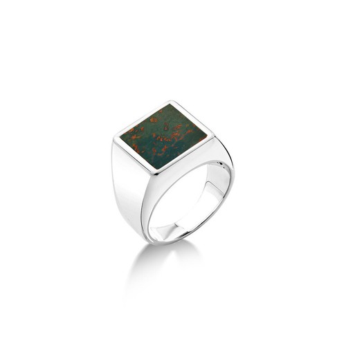 Natural bloodstone 925 silver - natural,