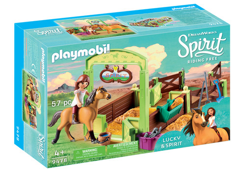 Playmobil 9478 box per cavalli - playmobil,