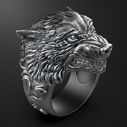 Anello lupo - anello,