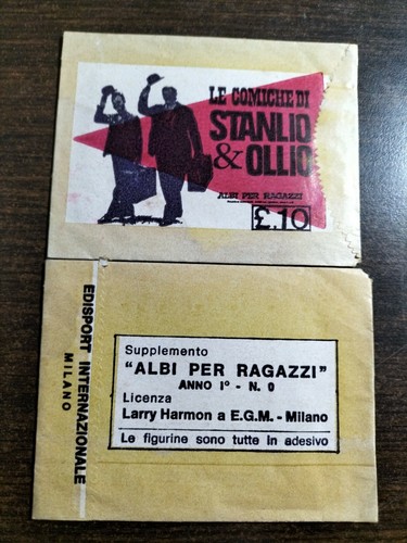 Bustina comiche stanlio - bustina, le