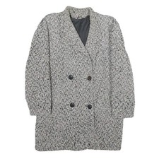 Giacca donna grigia misto lana