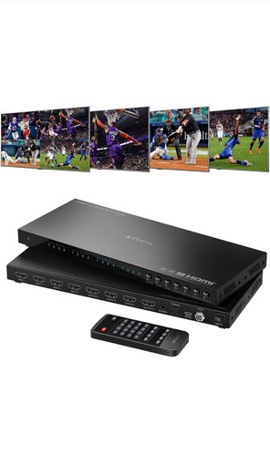 Multiviewer hdmi 4x4 quad - hdmi, 4k