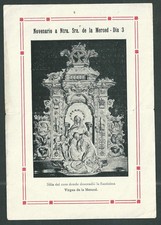 santino antico de la Madonna image pieuse holy card estampa