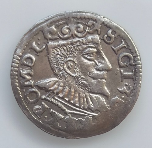 Moneta polonia grosze - polonia, 1594
