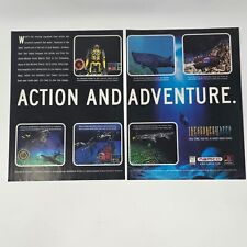 Treasures of the Deep PlayStation 1 PS1 Action Print Pubblicità/Poster Promo Art