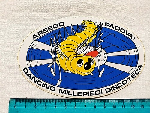 Adesivo millepiedi discoteca - millepiedi,