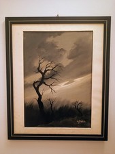 dipinto olio su masonite del maestro Antonio Gravina