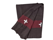Coperta di lana stile svizzero