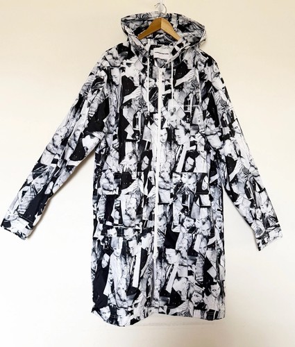 Trench cappotto con cappuccio