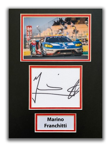 Marino franchitti hand signed - franchitti,