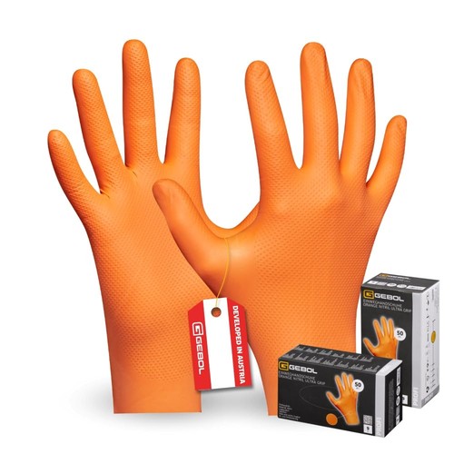 Guanti usa getta orange - usa, e