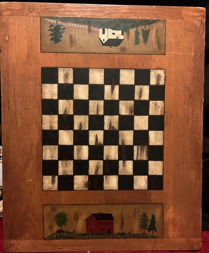 Scacchiera vintage american - scacchiera,
