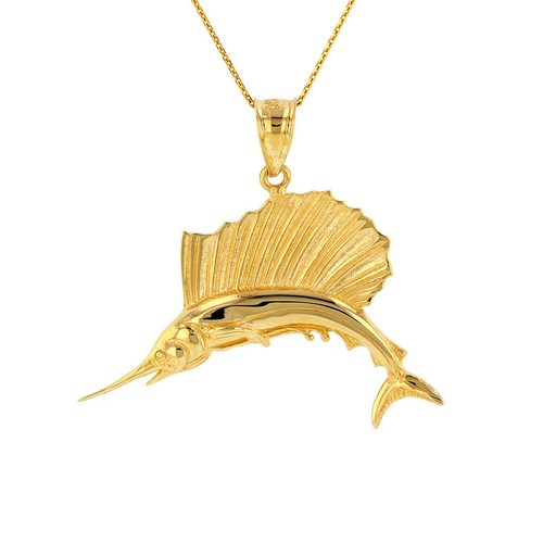 Collana con ciondolo pesce
