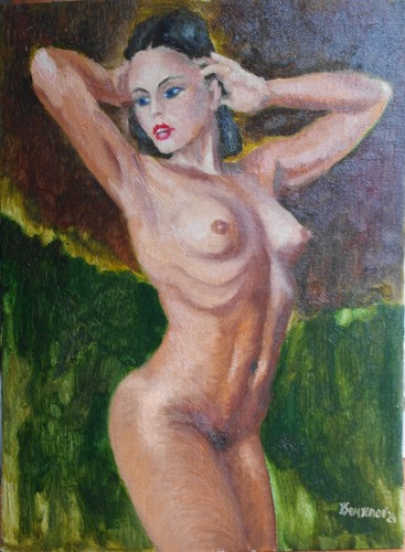 Figura femminile ragazza nuda