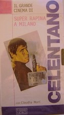 VHS - FABBRI VIDEO/ ADRIANO CELENTANO - SUPER RAPINA A MILANO