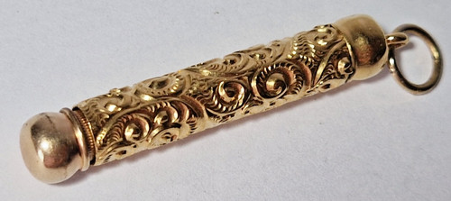 Small retractable gold plated - small,