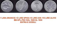 10 lire - 1+2+5+10,
