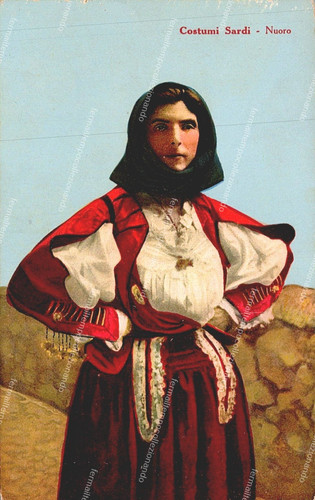 De7 costumi sardi - sardi, nuoro