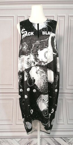 Abito donna smanicato nero