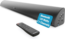 Barra Soundbar TV Con Subwoofer Integrato | 2.1 Home Theater | 120W Cassa TV Sou