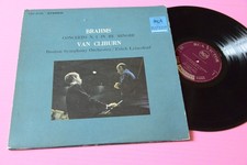 BRAHMS VAN CLIBURN LP CONCERTO 1  RCA 1965 LIVING STEREO ITALY CLASSIC