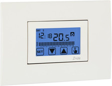 VE456000 IRIDE - Cronotermostato Digitale Da Incasso, Display Touch Screen, Prog