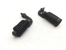 COPPIA PEDANE ANTERIORI * 1 PEDANA CON GOMMA ROTTA HONDA CB FOUR 350 1974