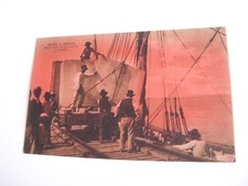 Massa - Marina di Carrara carico lastre di marmo sui velieri non spedita f. p. 