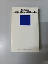 Guido Paduano.Lunga storia di Edipo Re.Einaudi Editore,1994.I°Edizione.