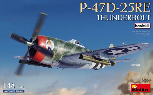 Miniart kit aereo p 47d - kit,