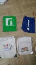   Lotto 4 pezzi Zaino sacca in nylon leggere e pratica  doppia corda  .