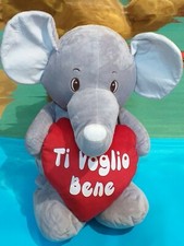 Elefante peluche cm.45 con