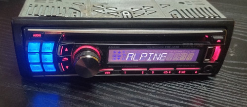 Autoradio alpine cde 123 cd - autoradio,