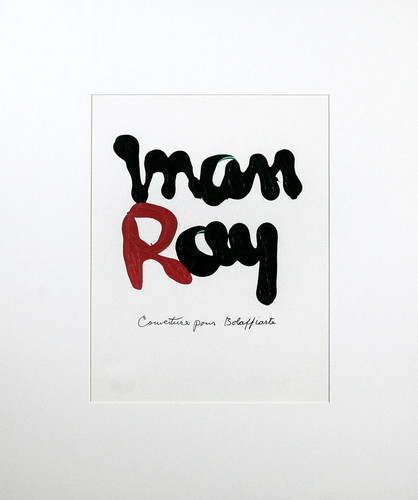 Lettera man ray bolaffi - "r",