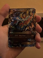 Carta pokemon Mega M charizard EX- holo RARE 2014 hp 230 69/106 brillante